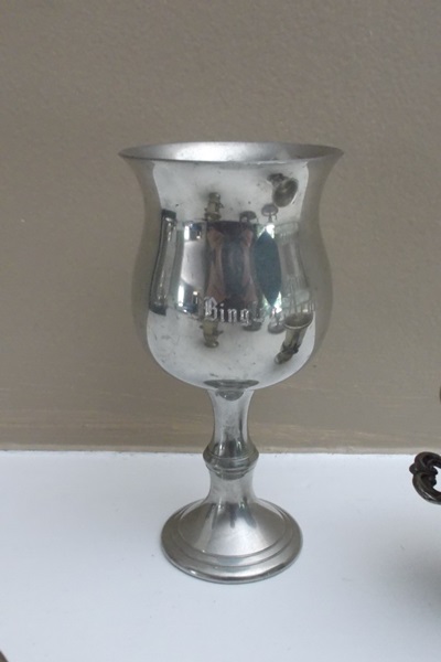 Assortment of Five Silver Tone Items