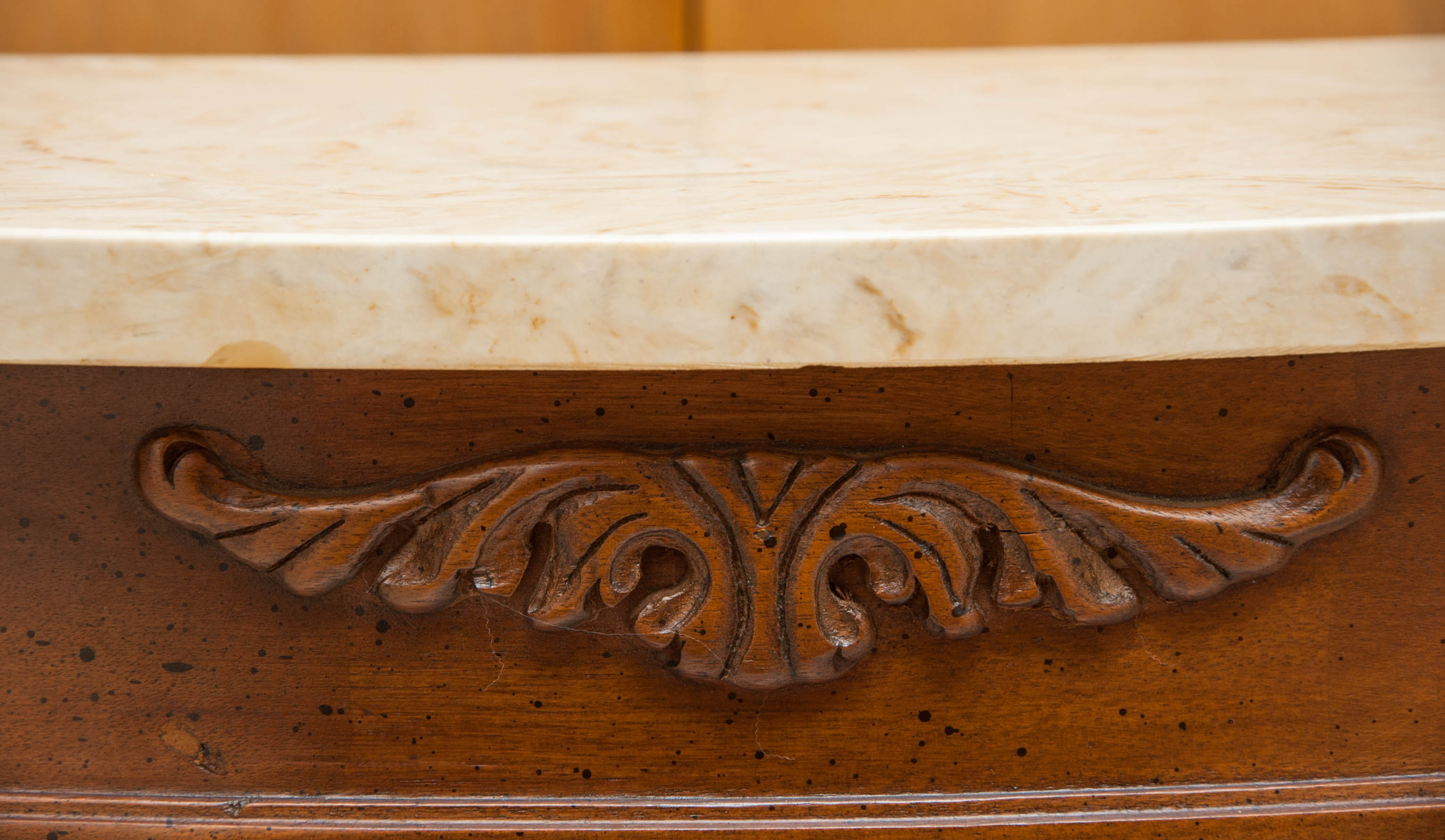 Painted Wood Console Table