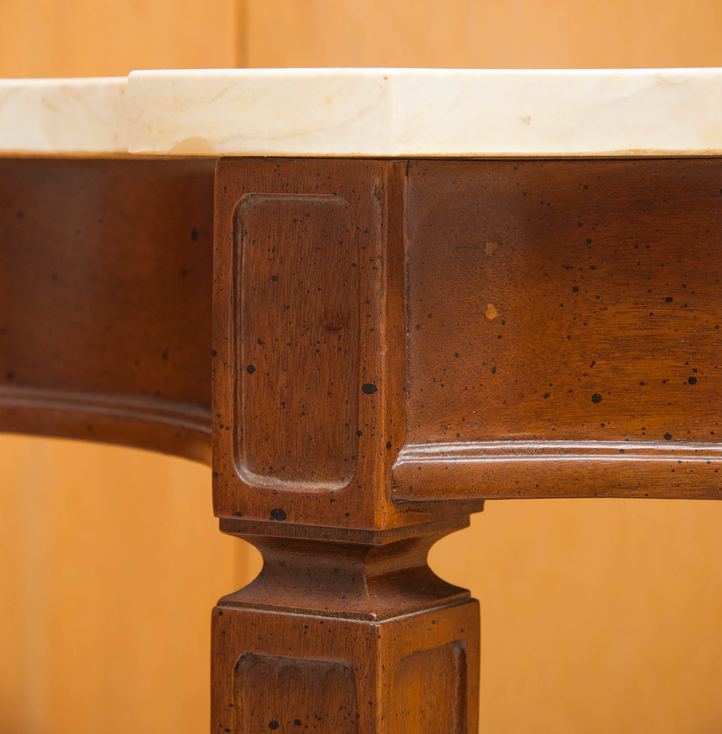 Painted Wood Console Table