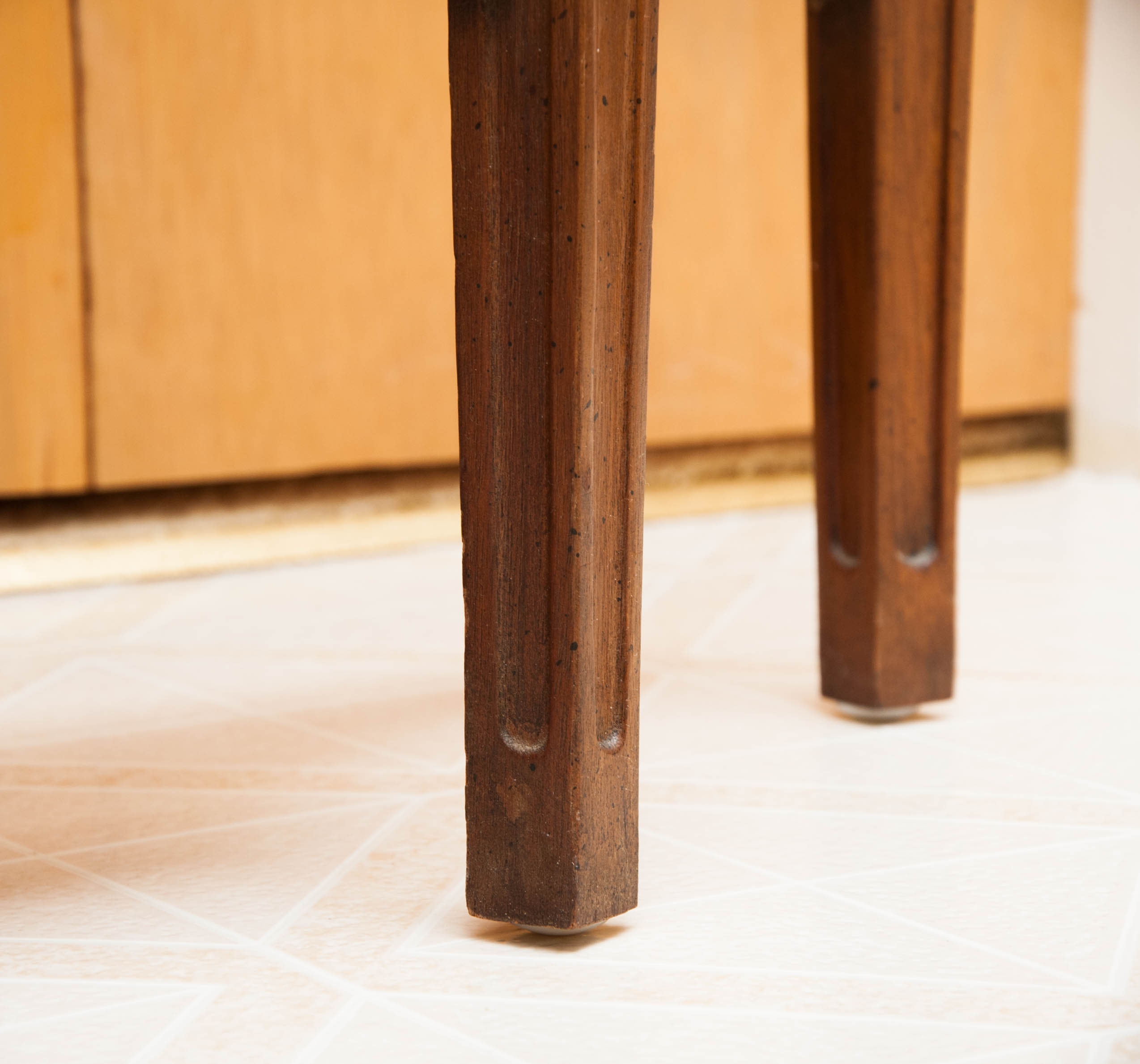 Painted Wood Console Table