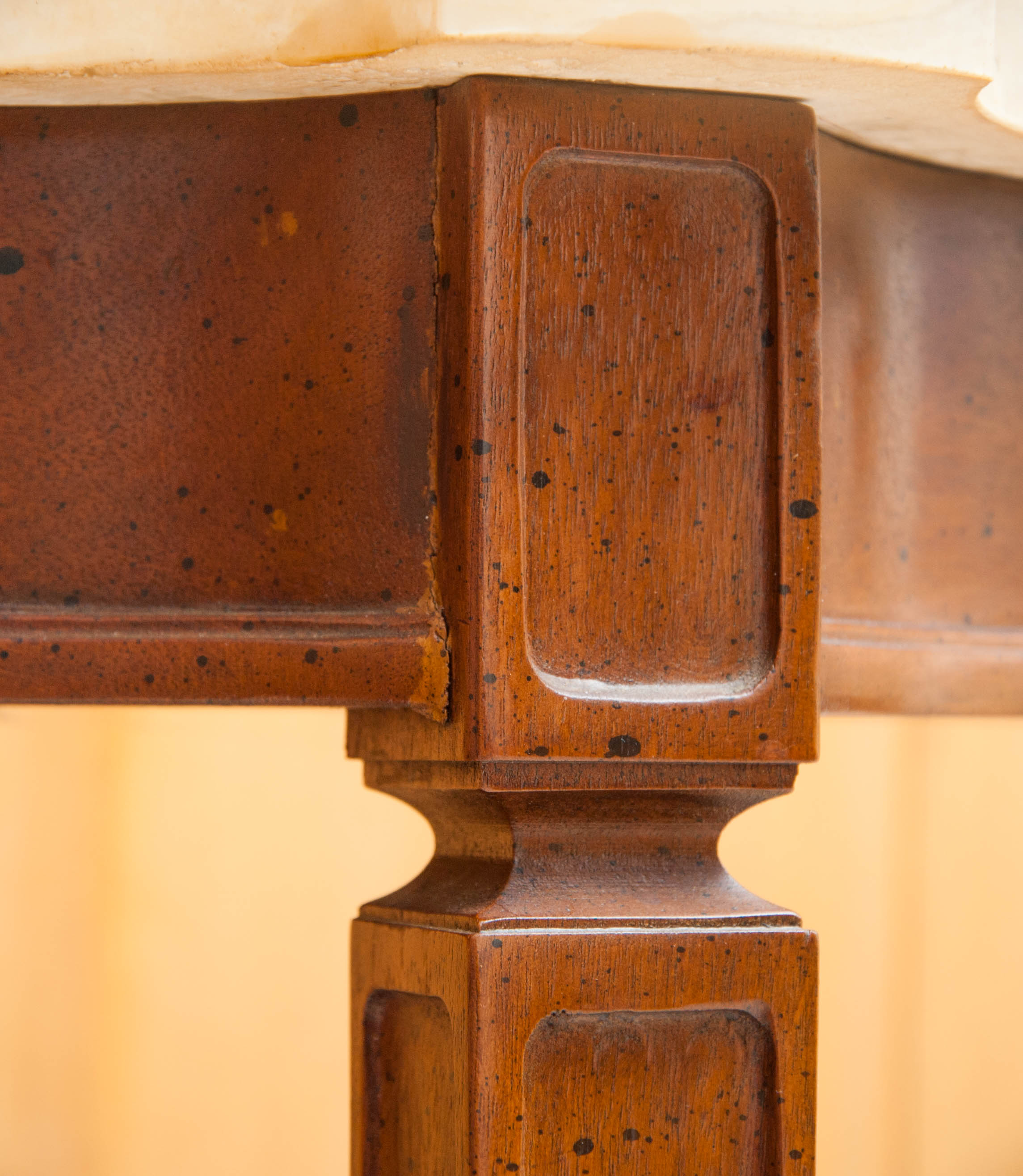 Painted Wood Console Table
