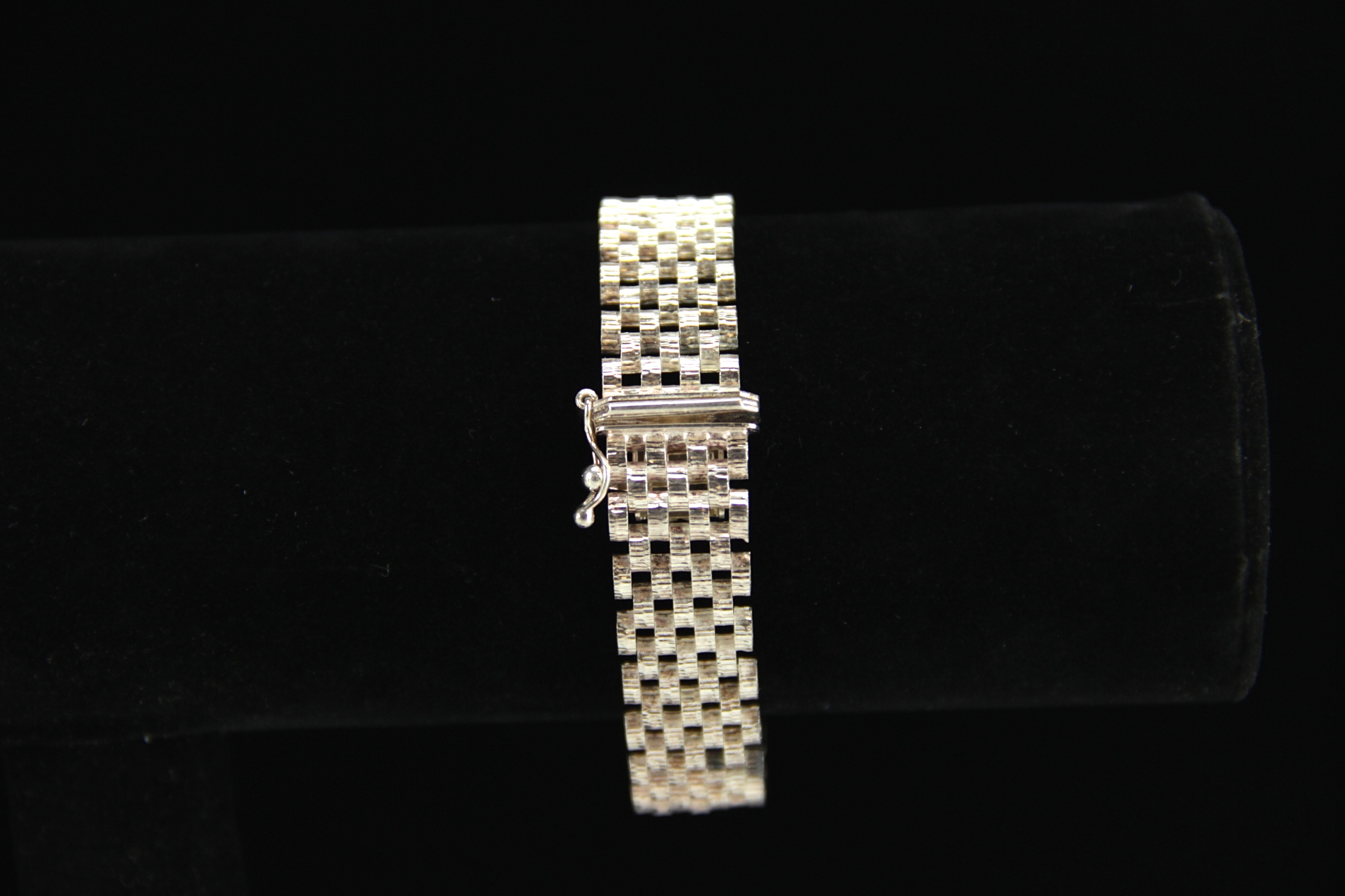 Italian Panther Link Bracelet