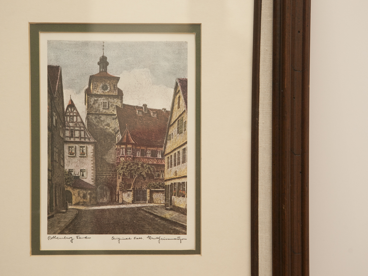 Ernst Geissendorfer Lithograph