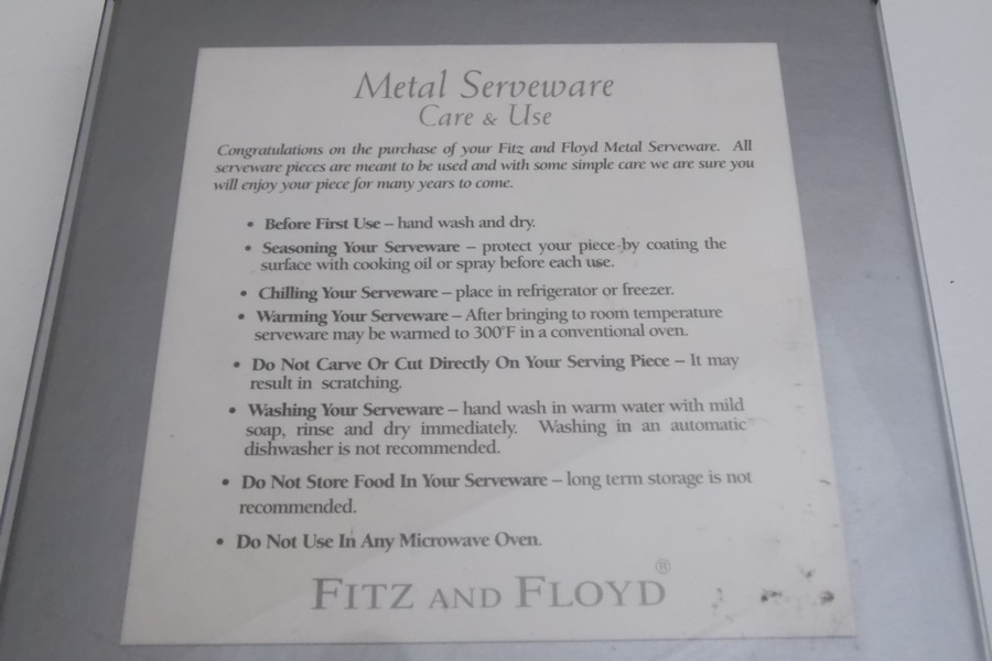 Se of Fitz and Floyd Shell Motif Spreaders