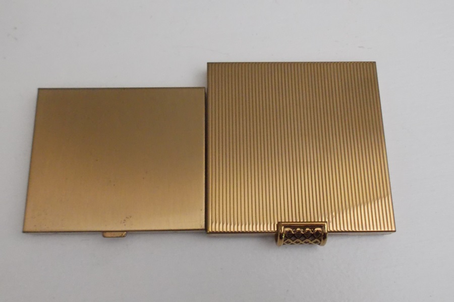 Two Vintage Ladies Powder Compacts