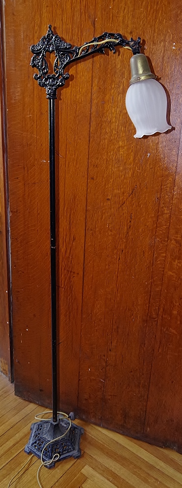 Antique Cast Iron lamp