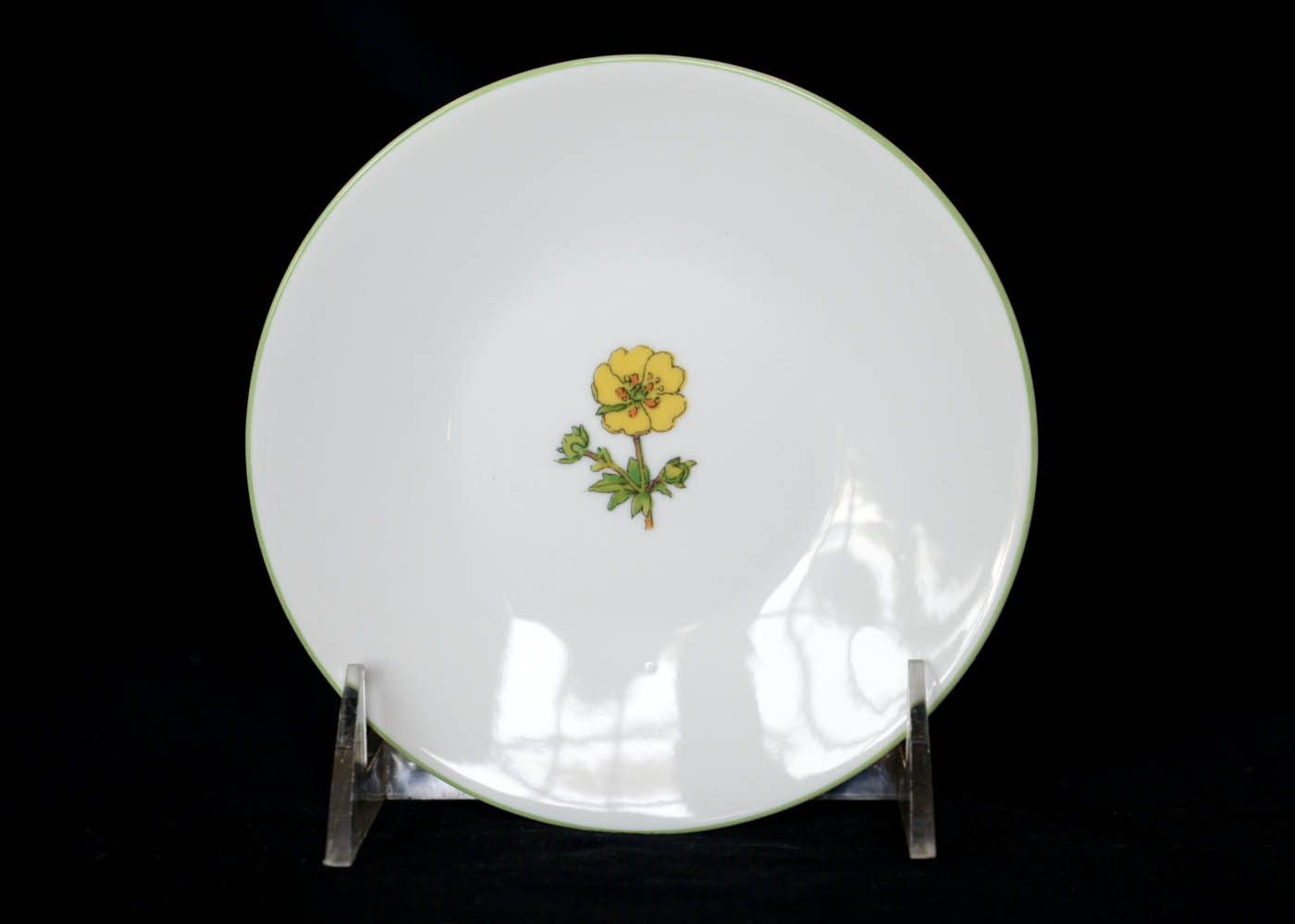 Vintage Porsgrund Porcelain Teacup and Saucer Set