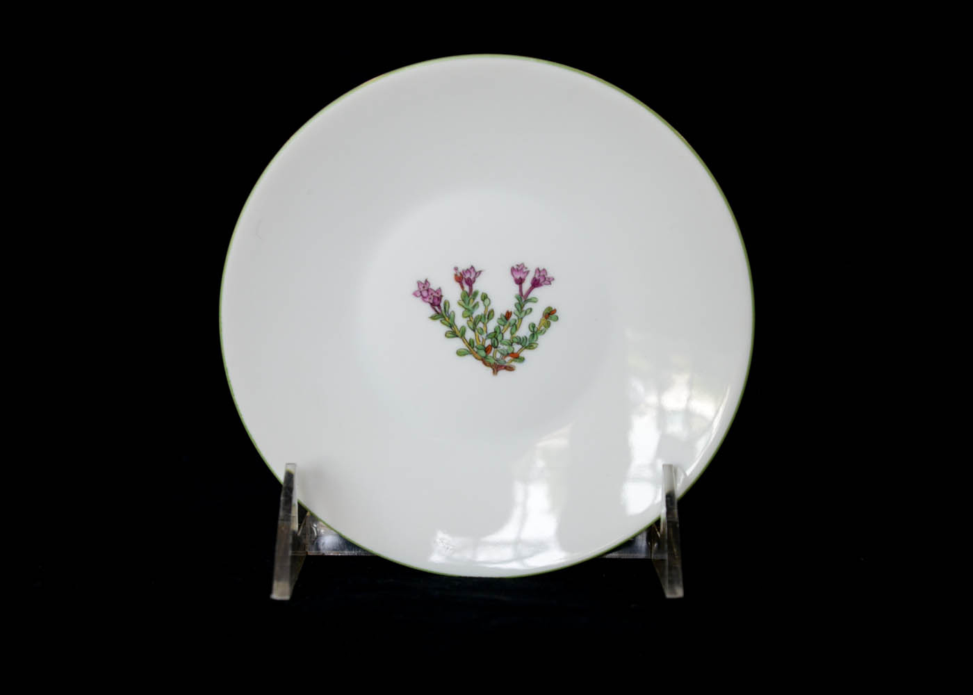 Vintage Porsgrund Porcelain Teacup and Saucer Set