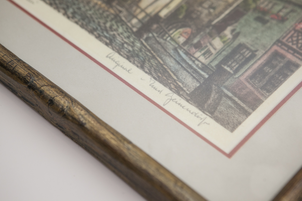 Set of Four Ernst Geissendorfer Lithographs