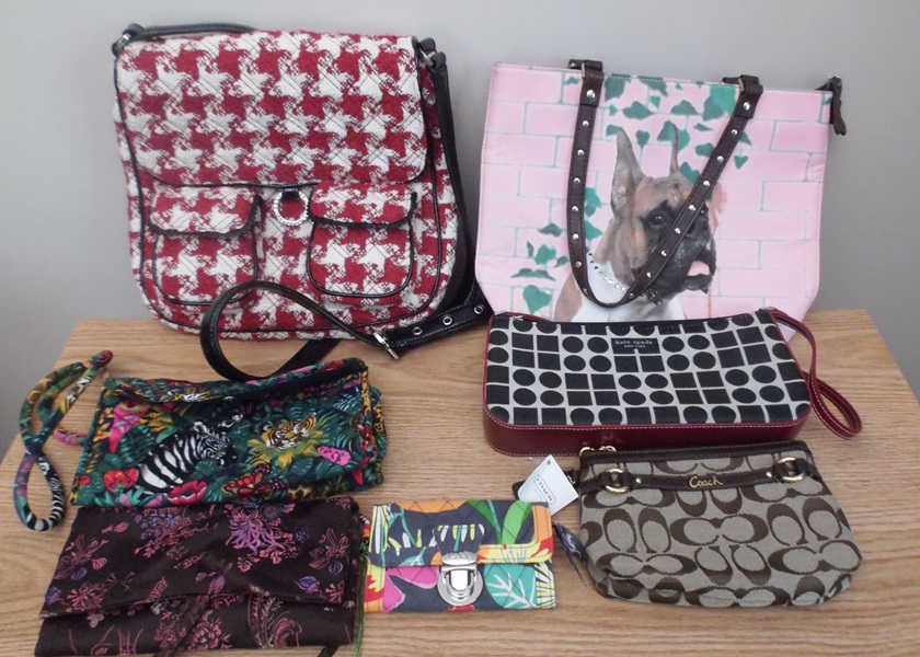 Assortment of Designer Handbags