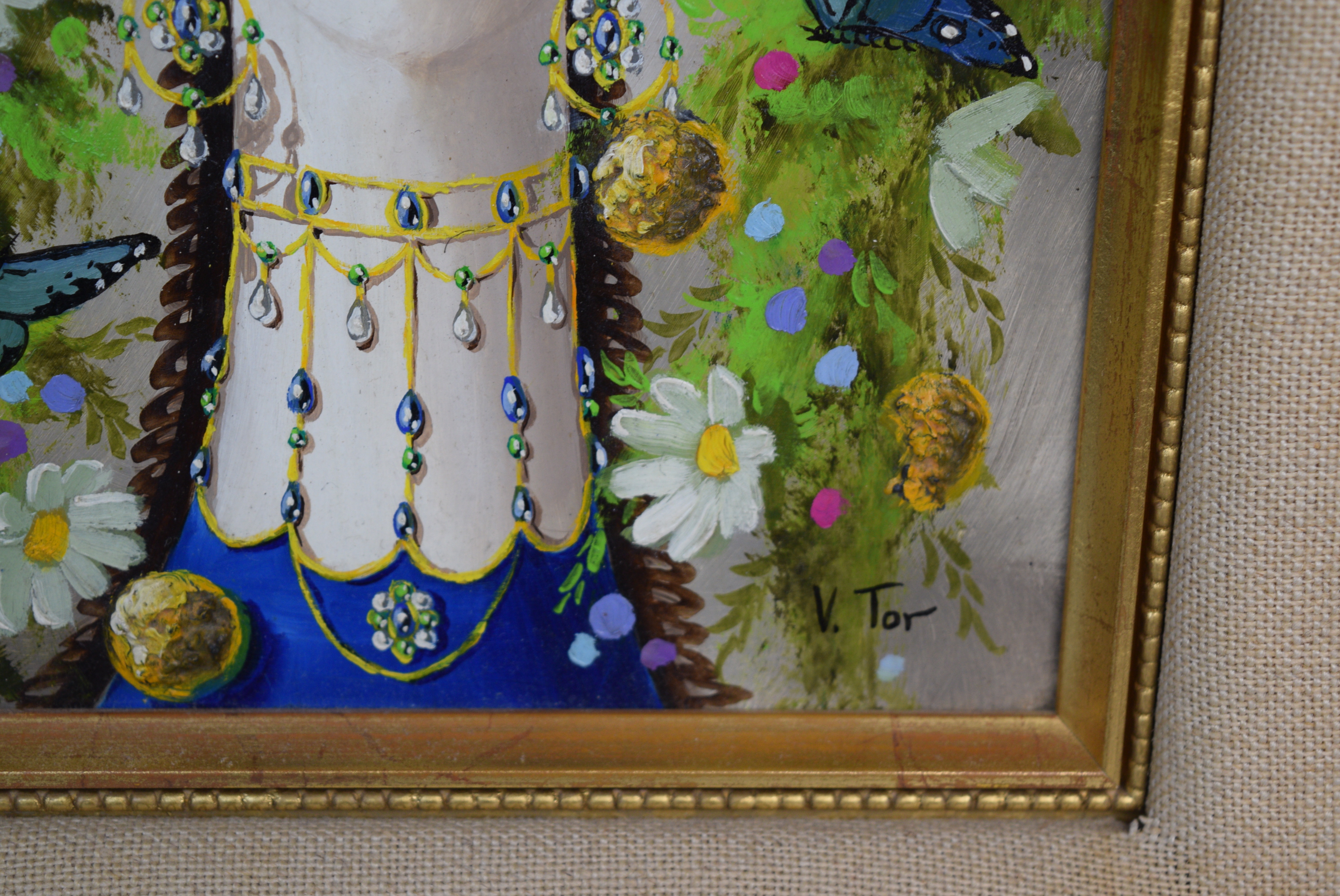 Vic Tor Original Acrylic Painting