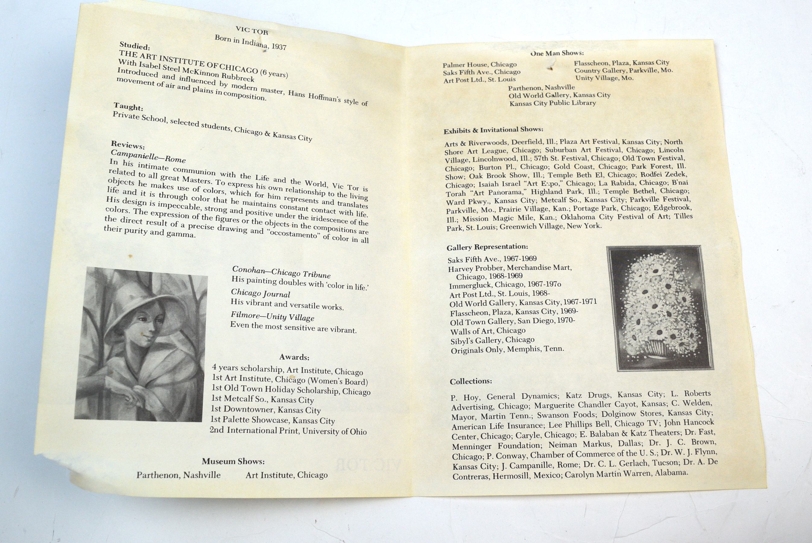 Vic Tor Original Acrylic Painting