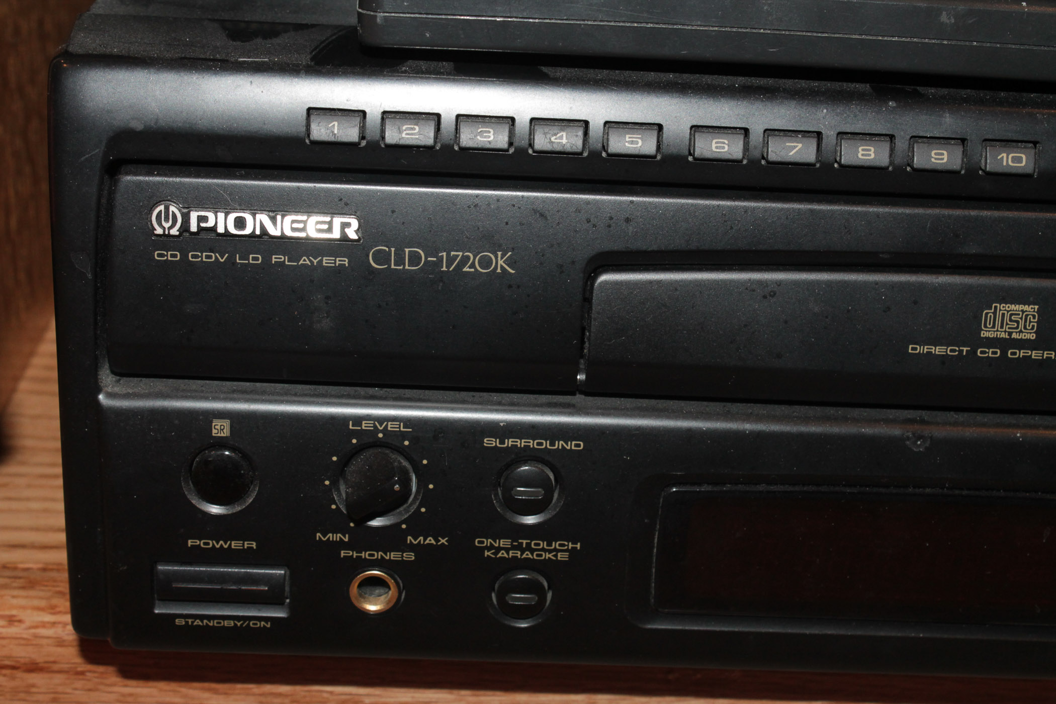 Pioneer CLD-1720K Laser Karaoke