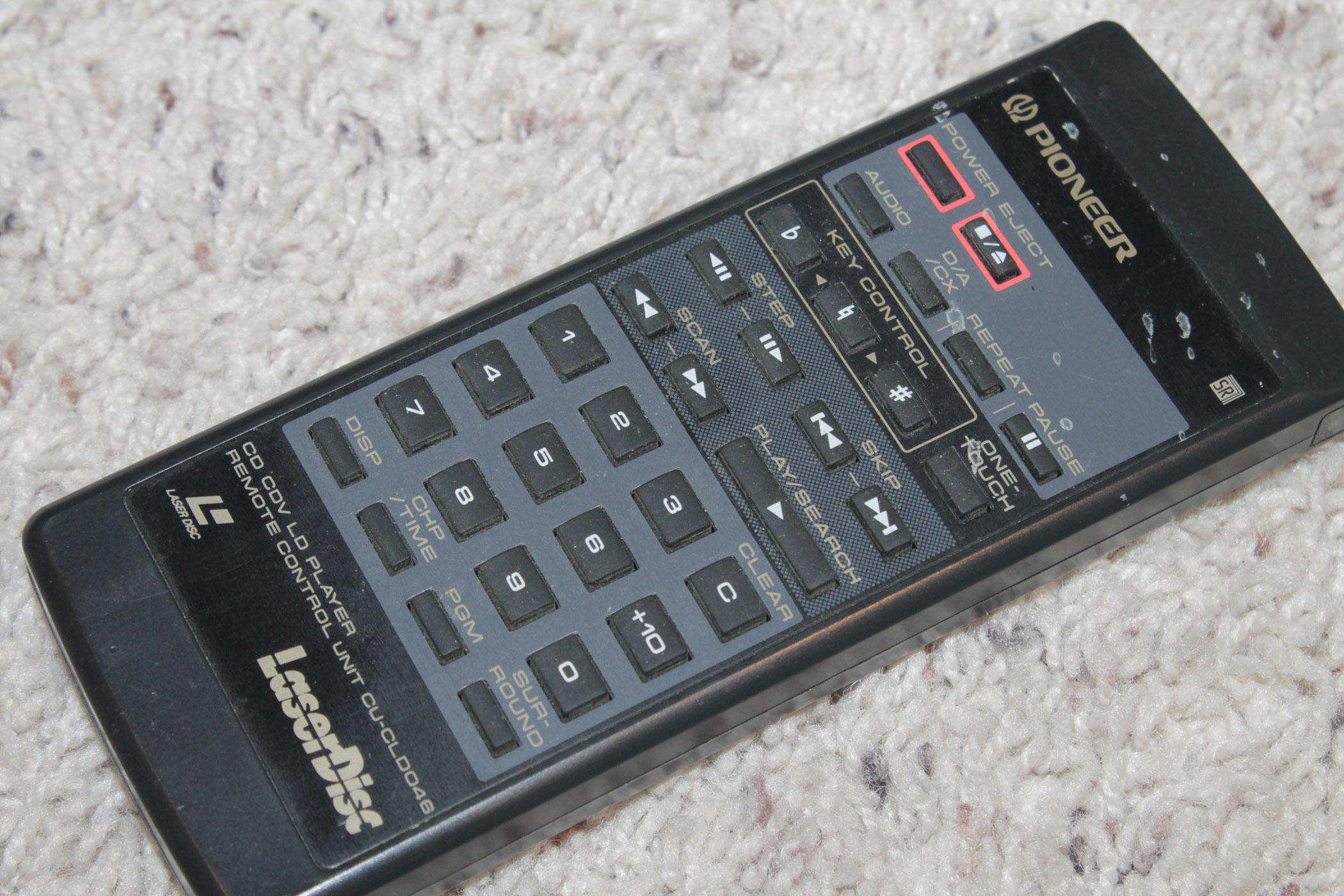 Pioneer CLD-1720K Laser Karaoke