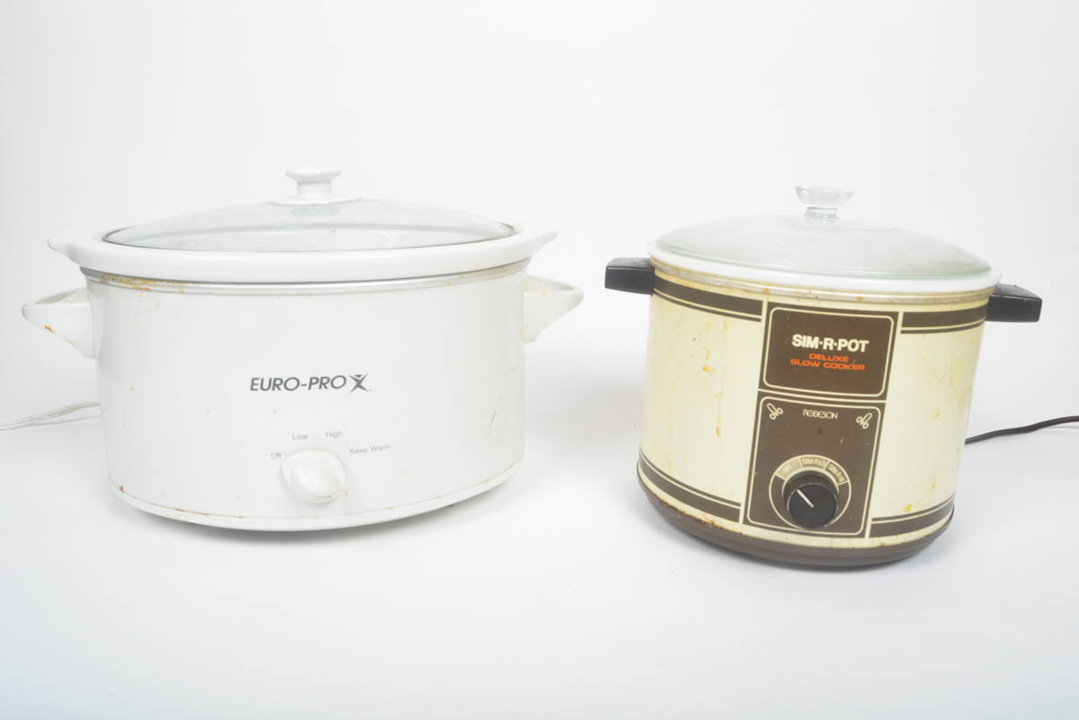 Pair of Vintage Slow Cookers