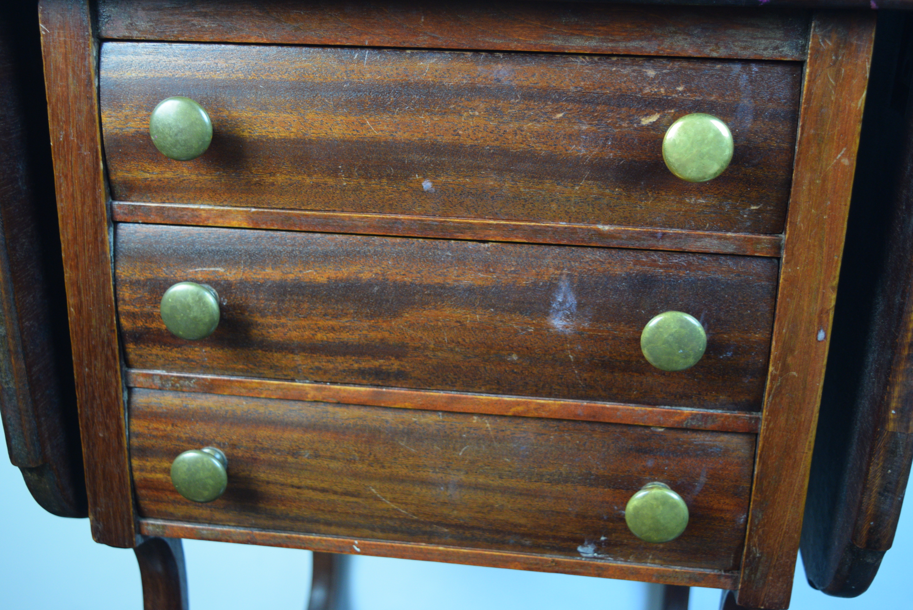 Victorian Era Folding Side Table