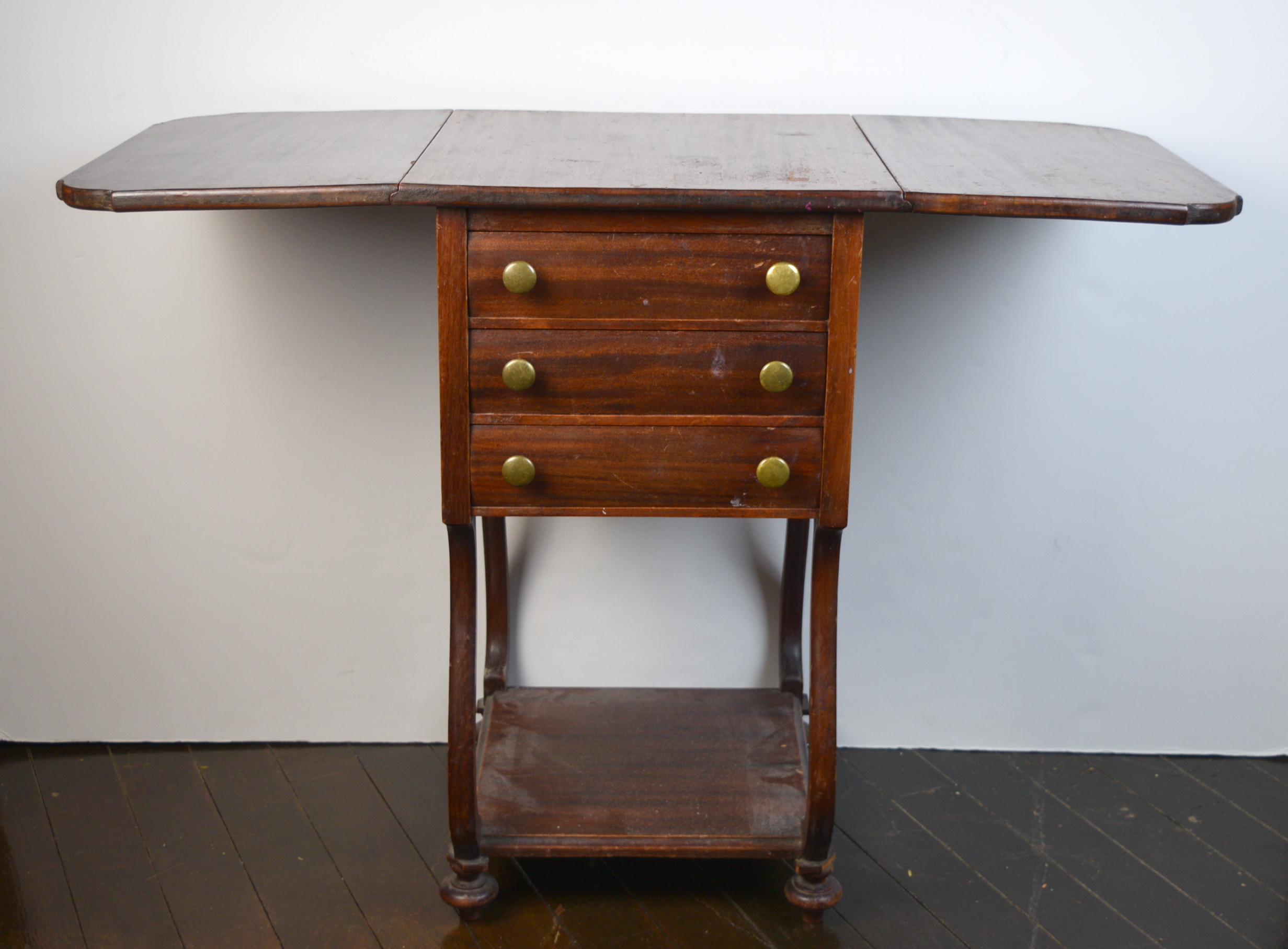 Victorian Era Folding Side Table