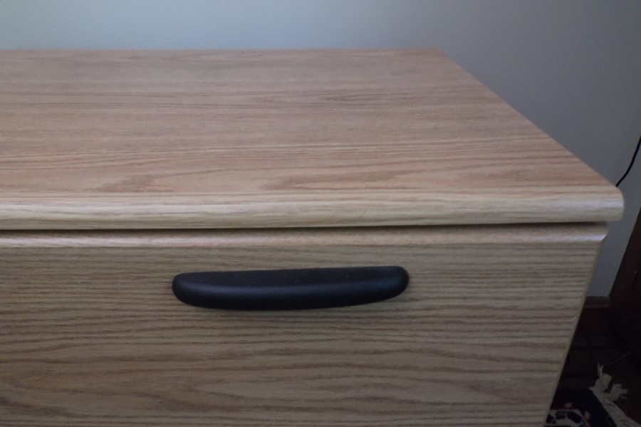 Wood Laminate Two Drawer File Cabinet