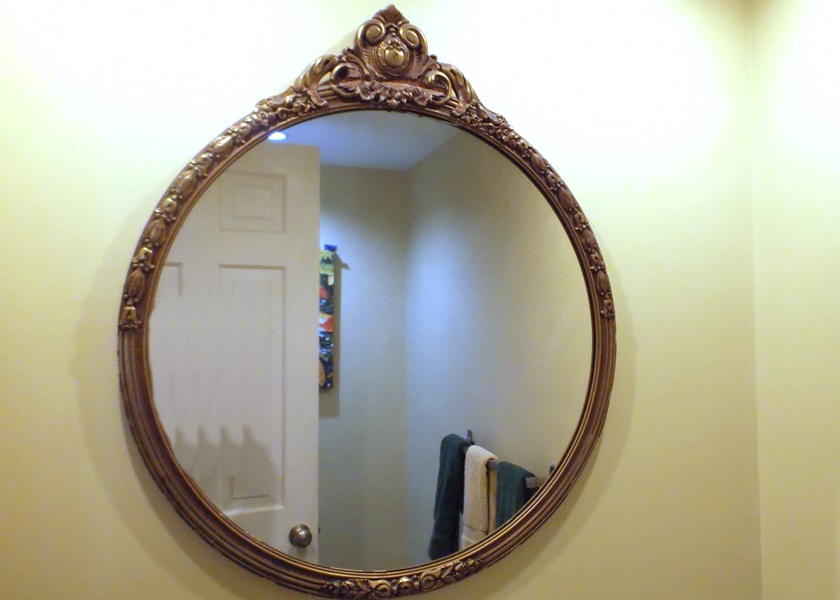 Vintage French Country Style Wall Mirror