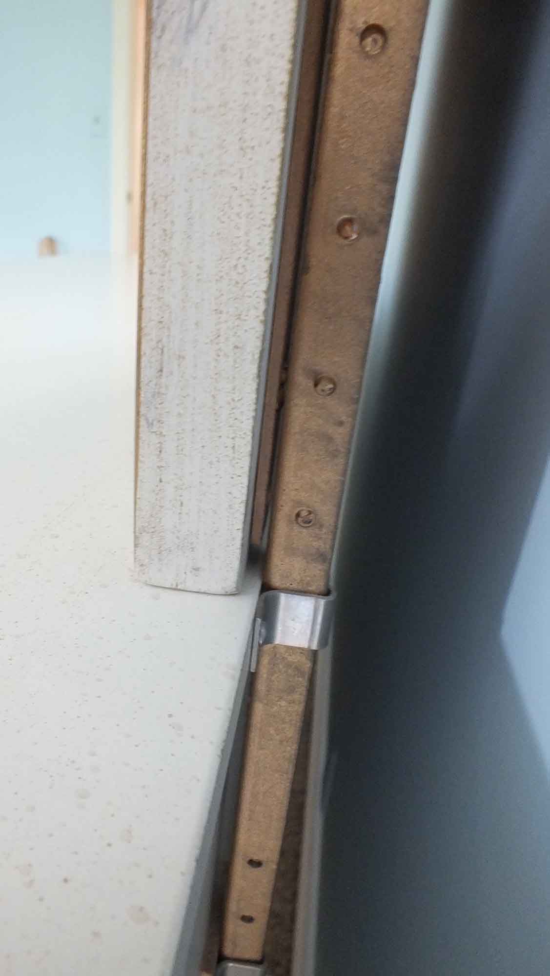 French Provincial Painted Dresser and Attached Mirror by Henredon