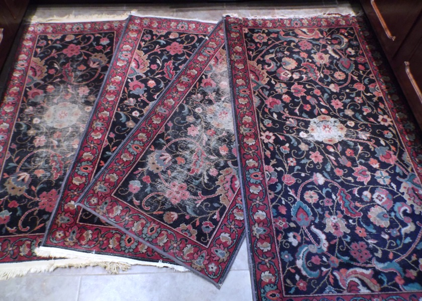 Four Machine Made Persian Style Area Rugs