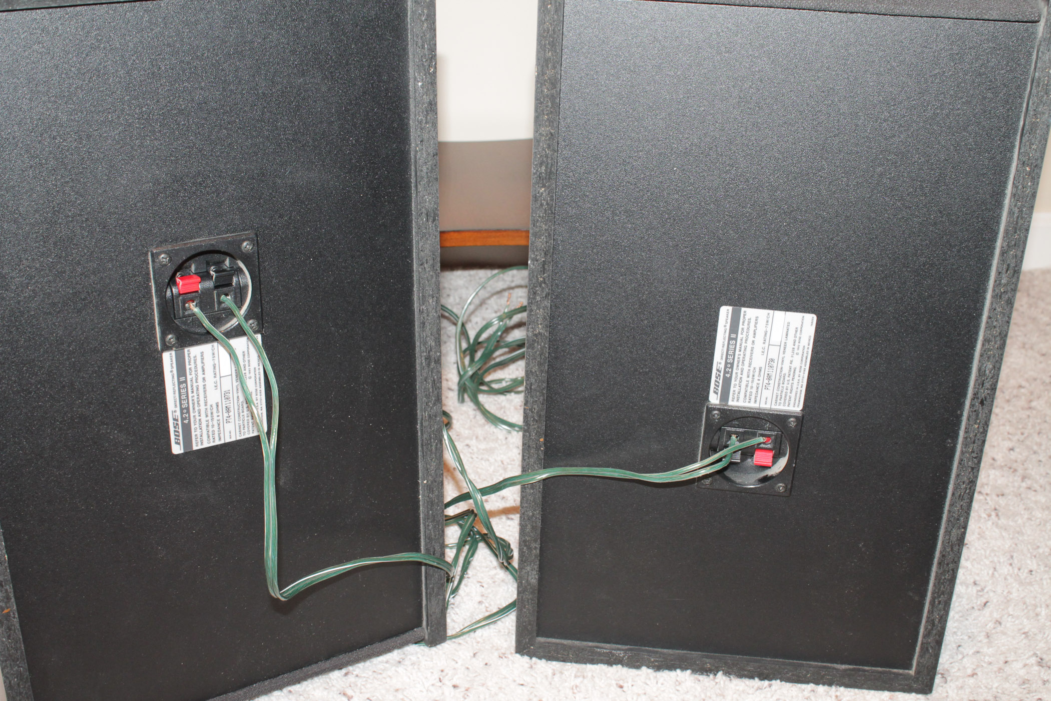 Pair of Bose 4.2 Series II Speakers