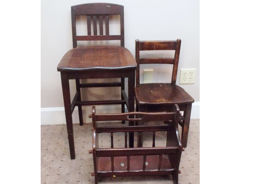 Three Pieces of Vintage Furniture