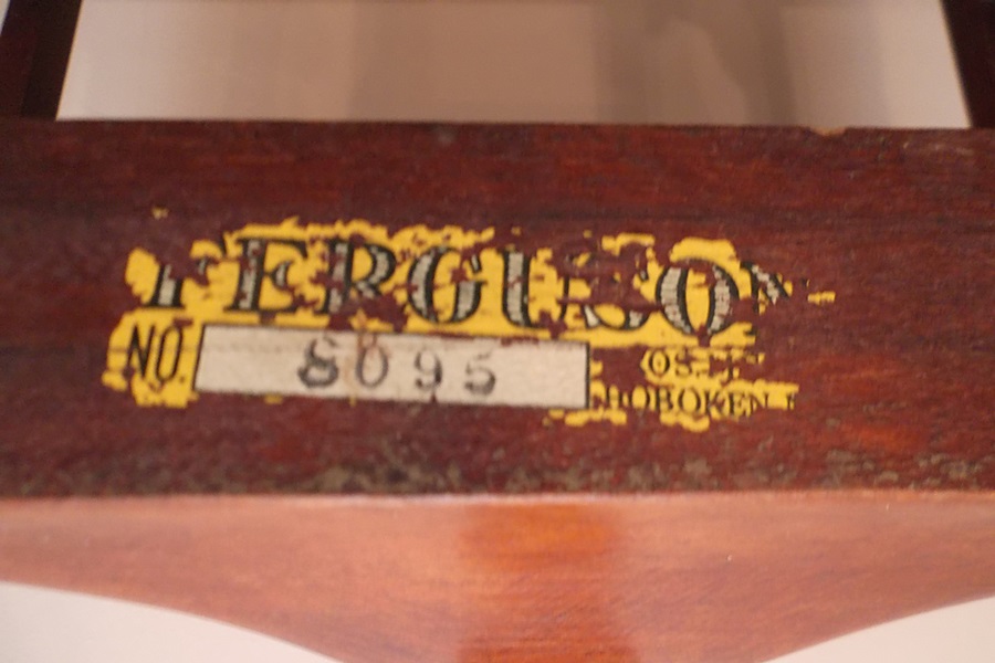 Vintage Asian Motif Curio Wall Shelf