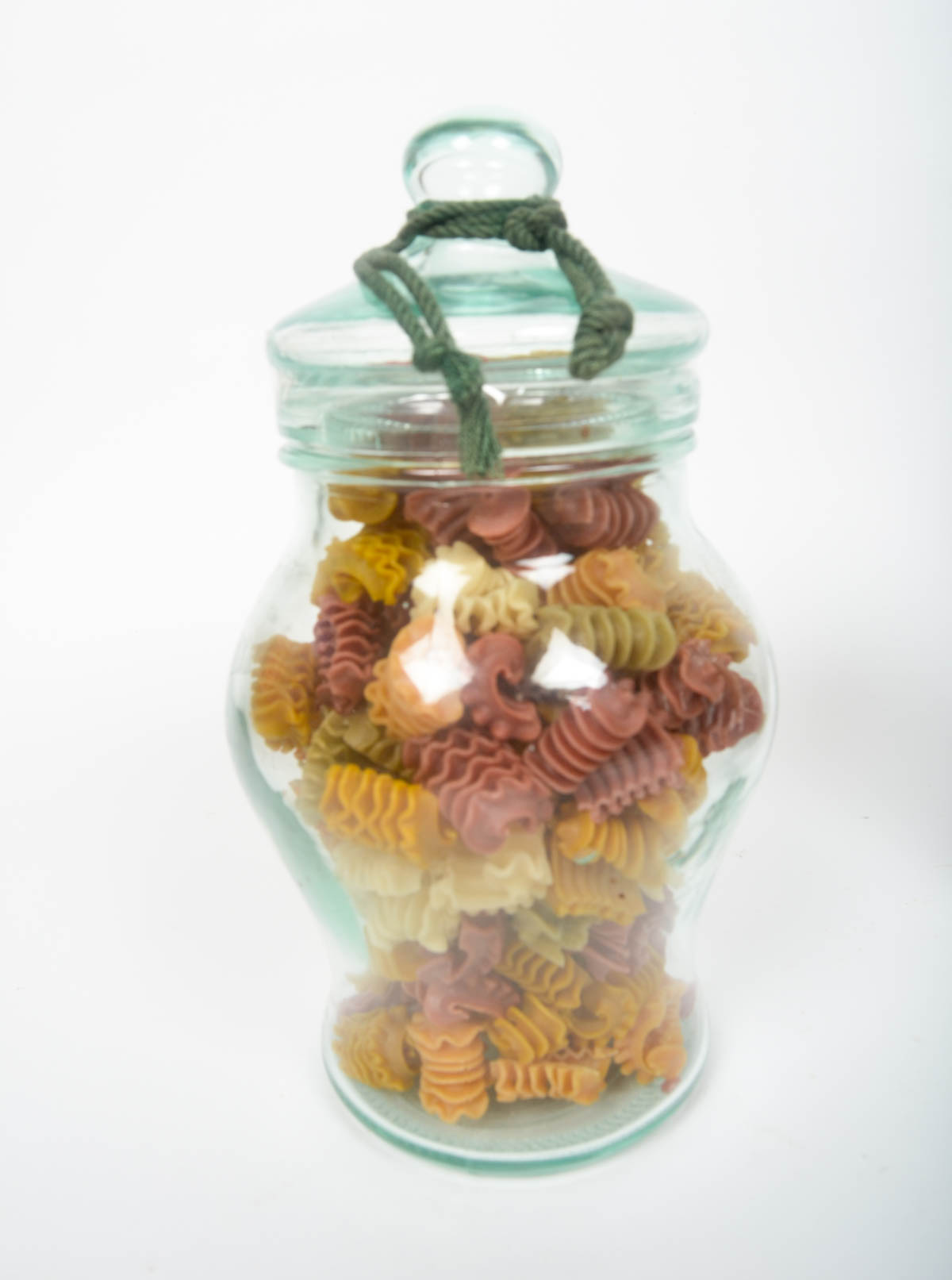 Collection of Decorative Jars with Pasta
