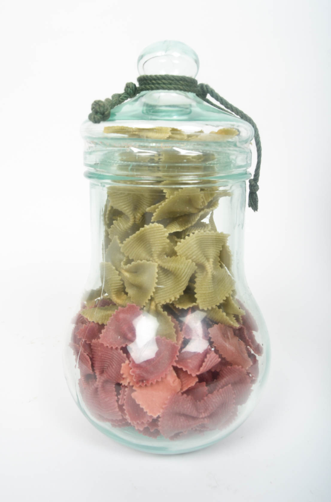 Collection of Decorative Jars with Pasta