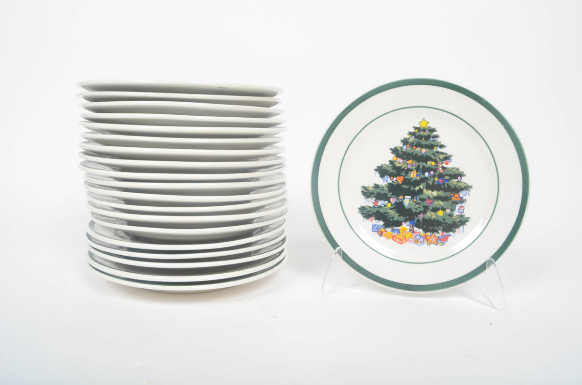 Collection of Totally Today Christmas Dishes