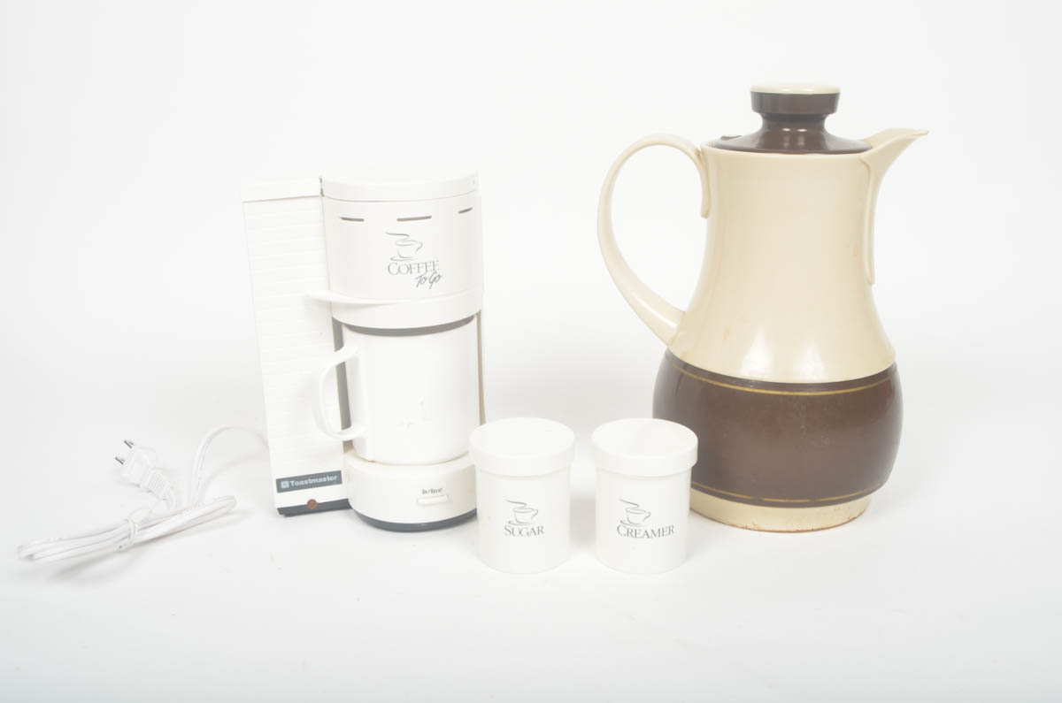 Toastmaster Coffee To Go and Vintage Carafe