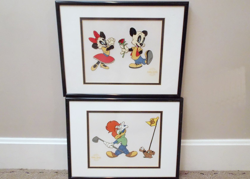 Two 1991 Limited Edition Serigraph Cels of Walter Lantz Art Work
