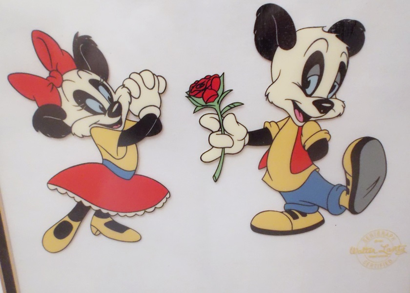 Two 1991 Limited Edition Serigraph Cels of Walter Lantz Art Work