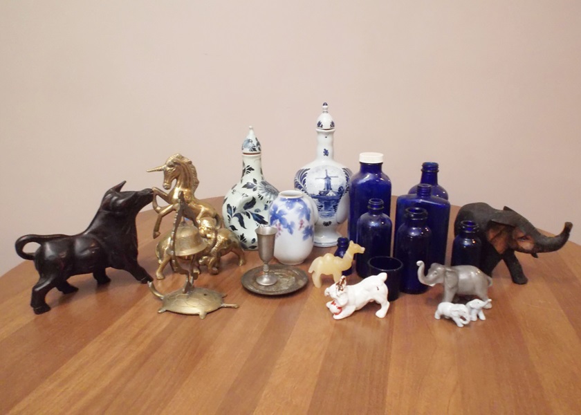 Assortment of Decorative Vintage Items