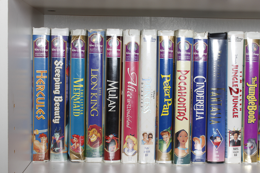 Disney VHS and DVD Lot