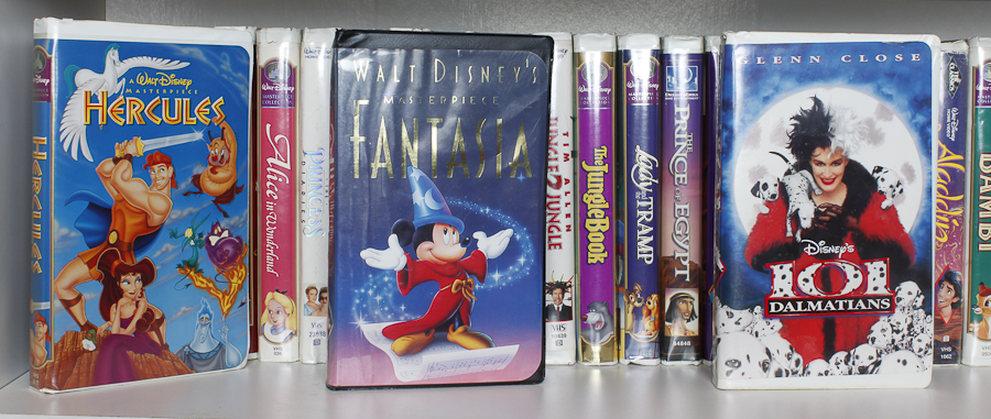 Disney VHS and DVD Lot
