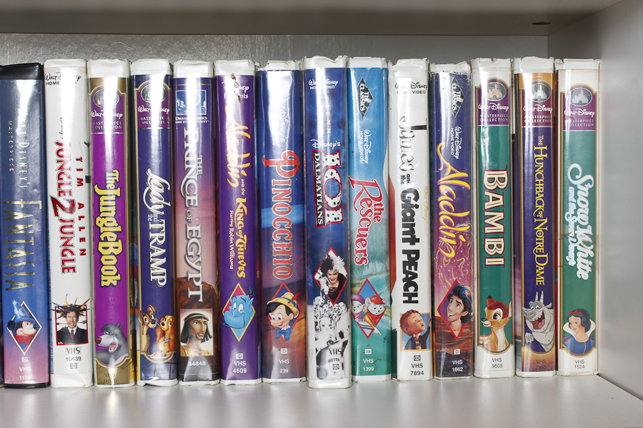 Disney VHS and DVD Lot