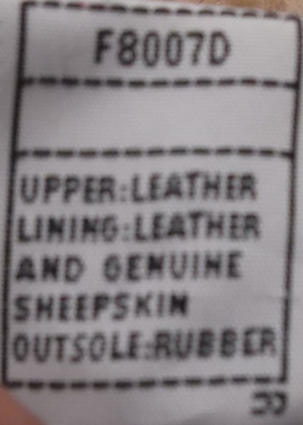 Pair of Ladies Euro Size 41 Sheepskin Uggs