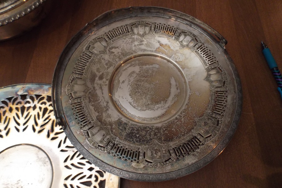 Assortment of Silver Plate Serving Pieces