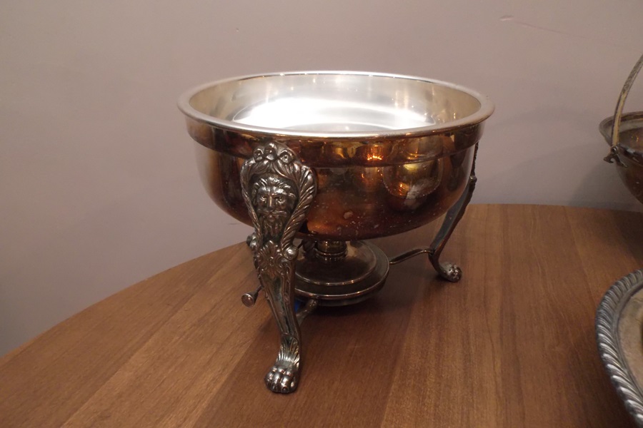 Assortment of Silver Plate Serving Pieces