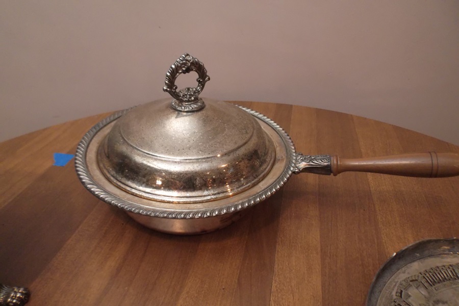 Assortment of Silver Plate Serving Pieces