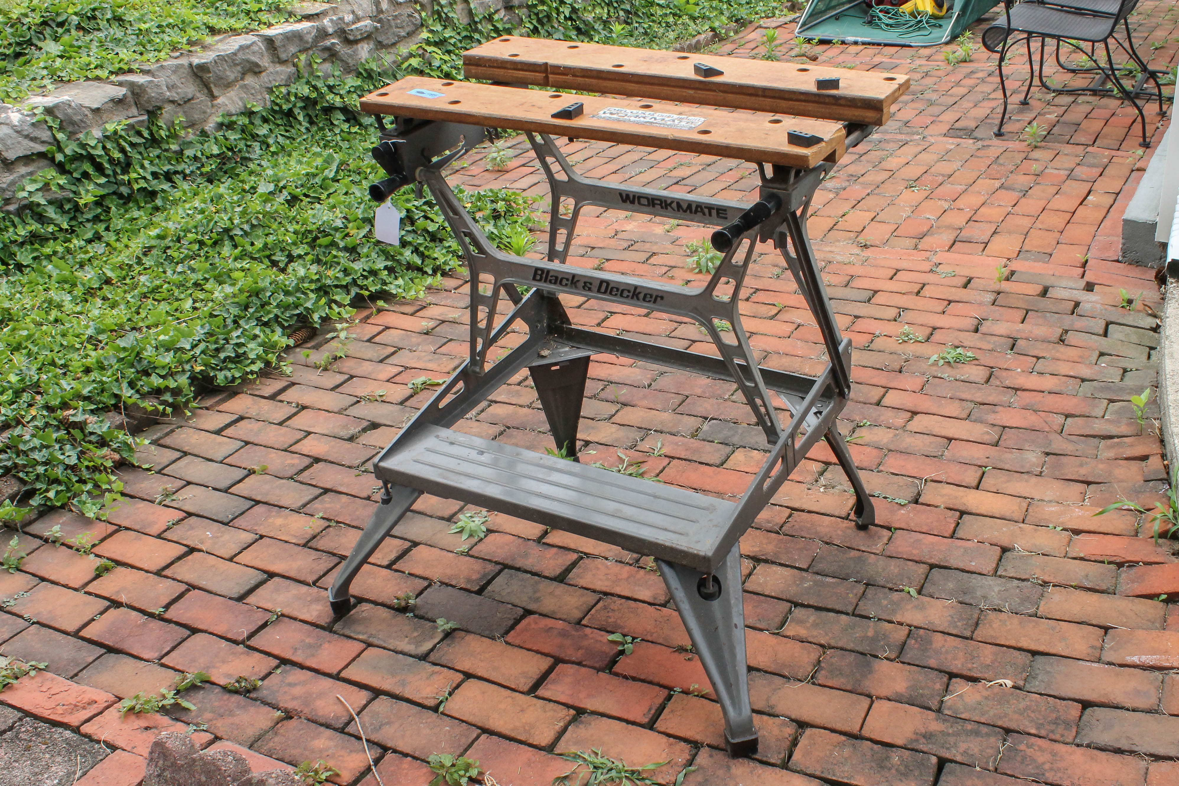 Vintage Workmate Deluxe Dual Height Workbench