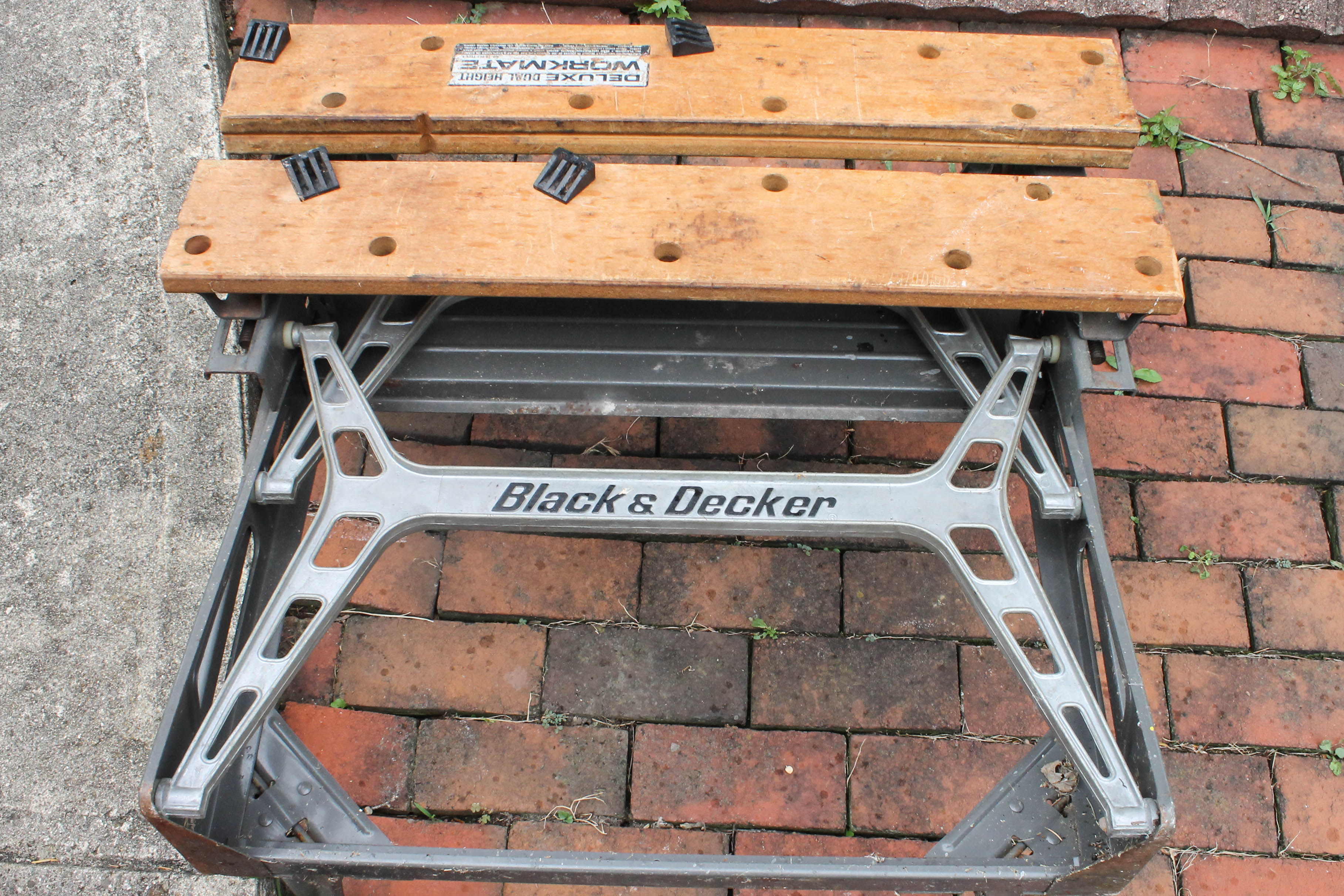 Vintage Workmate Deluxe Dual Height Workbench