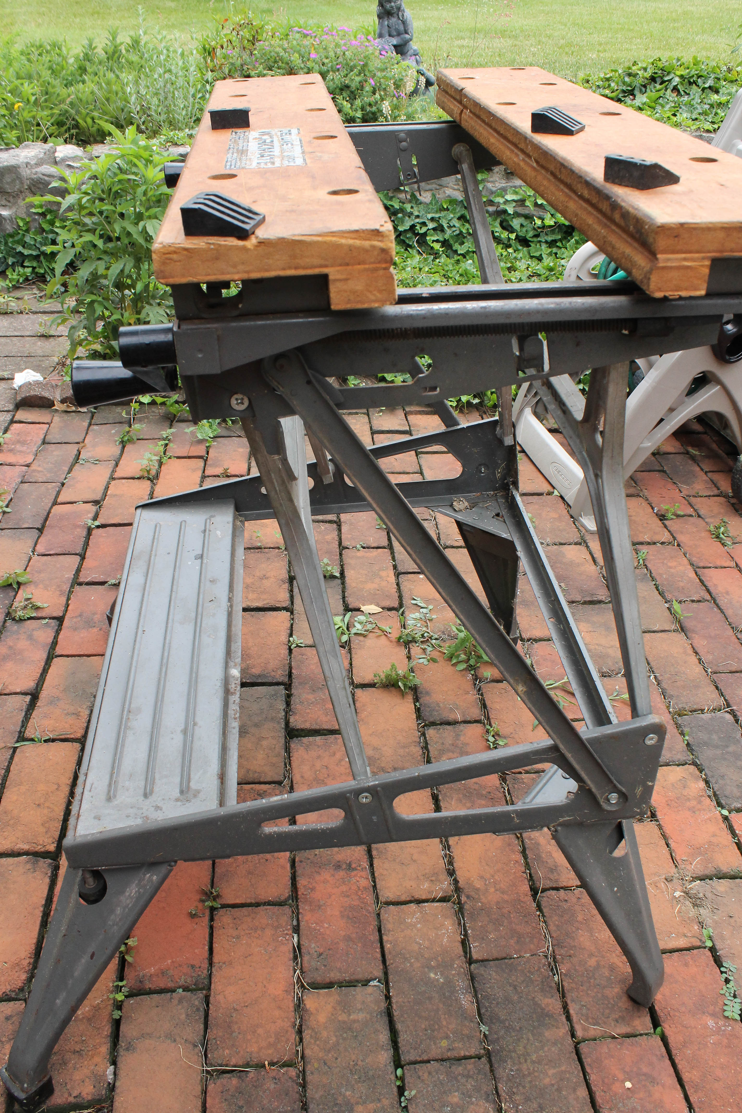 Vintage Workmate Deluxe Dual Height Workbench