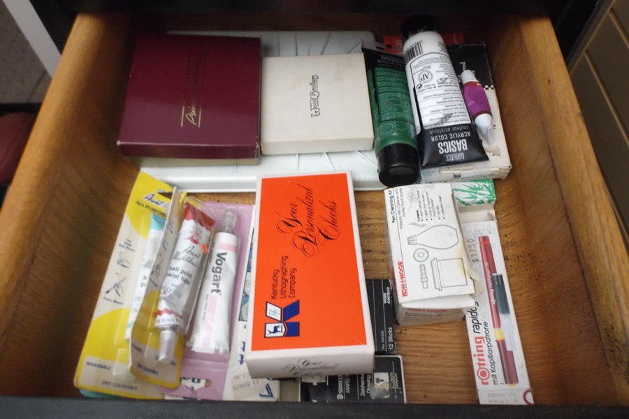 Mengel Module Five Drawer Art Painters Cabinet