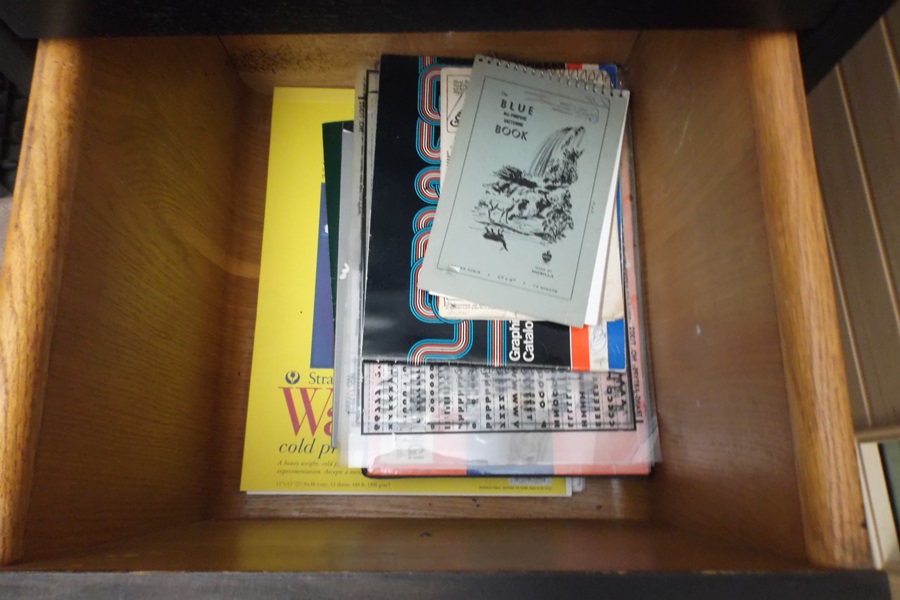 Mengel Module Five Drawer Art Painters Cabinet