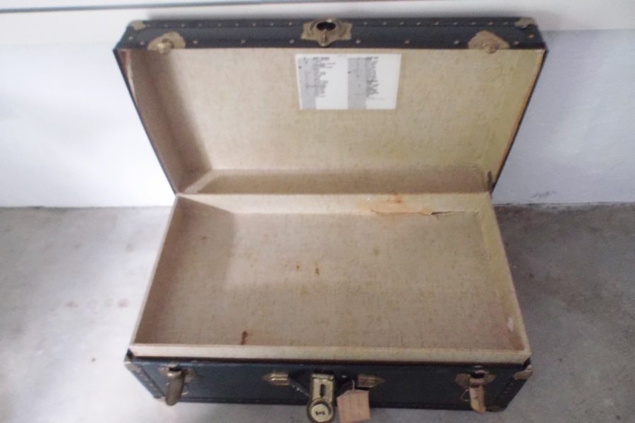 Assortment of Vintage Trunks