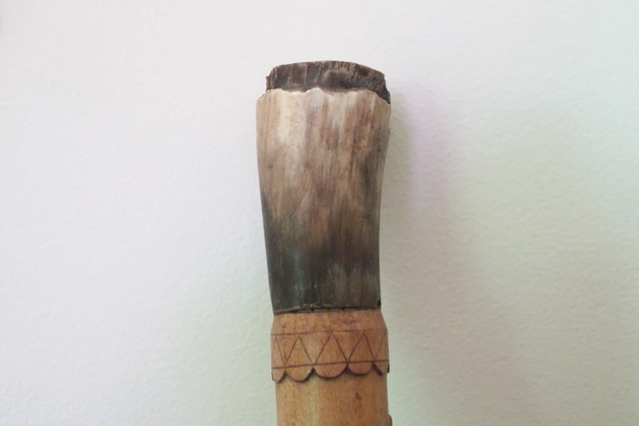 Late 19th Century Carved Folk Art Walking Cane