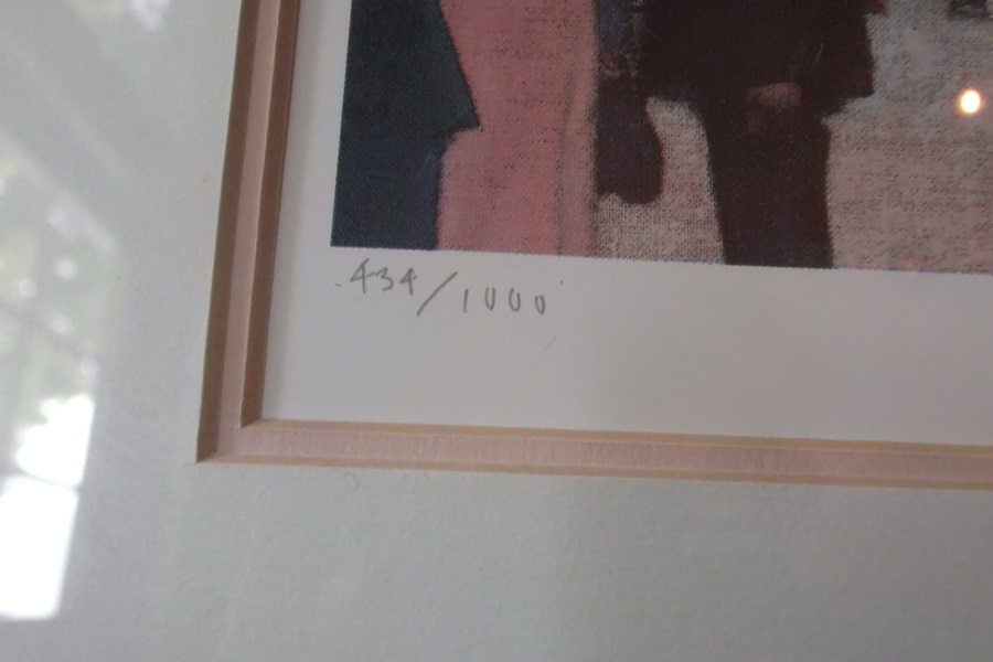 Signed Print of Cincinnati's Fountain Square